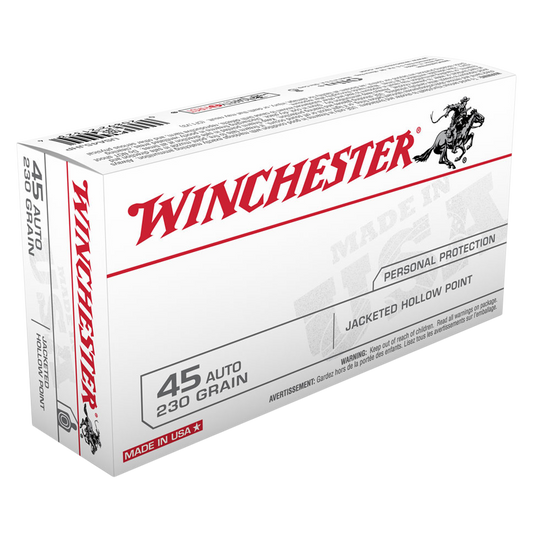 Winchester 45 Auto JHP 230gr 880FPS
