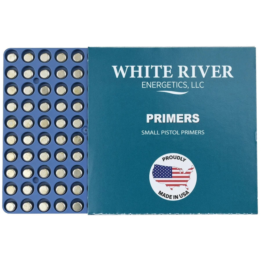 WHITE RIVER SMALL PISTOL PRIMER WRSP