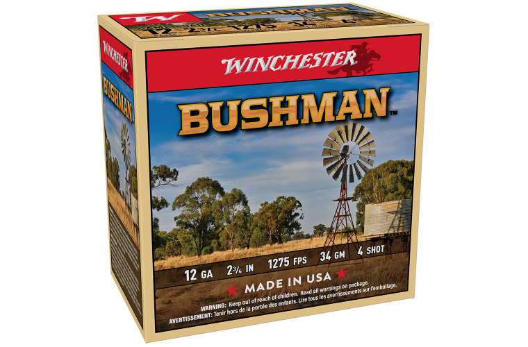 WIN 12ga No 4 34gm BUSHMAN BM344