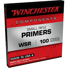 WIN SML RIFLE PRIMERS 100 WSR