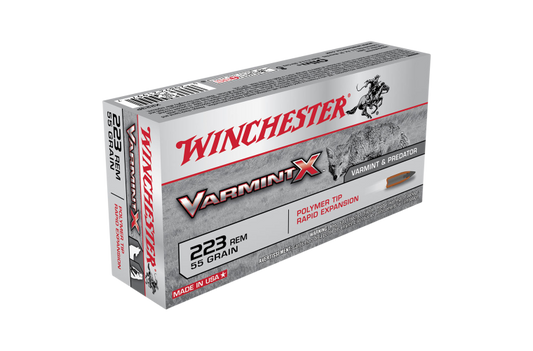 Winchester 223rem VarmintX 55gr 3240FPS