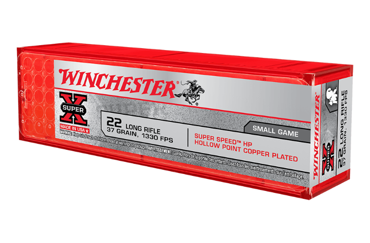 Winchester Super-X Super Speed HP 37gr 1330fps