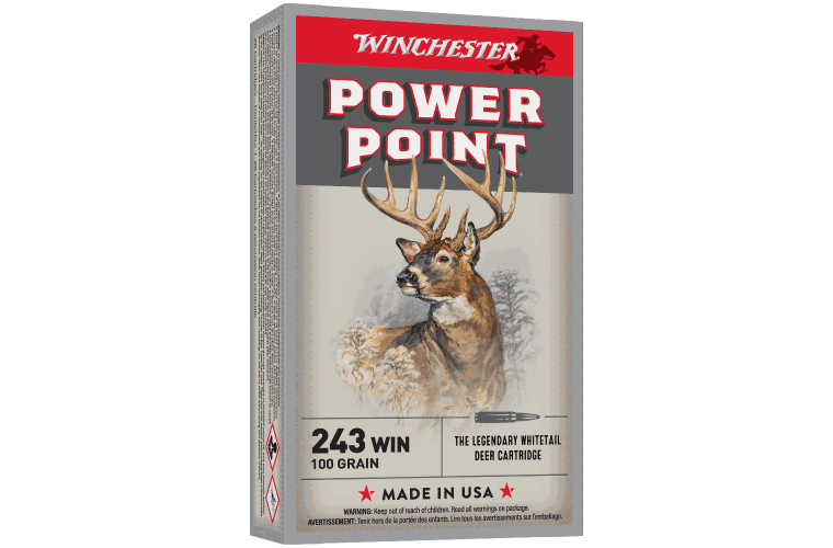 Winchester 243Win PowerPoint 100gr 2960FPS