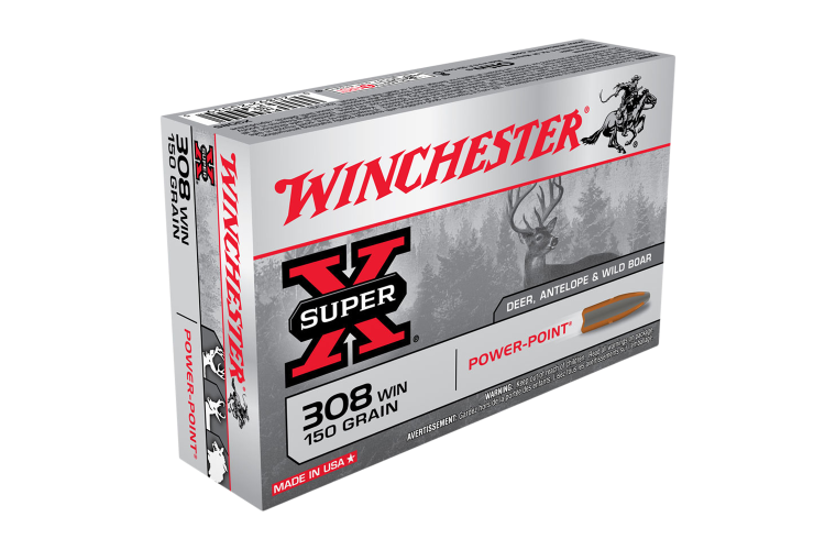 Winchester 308Win SP 150gr 2820FPS