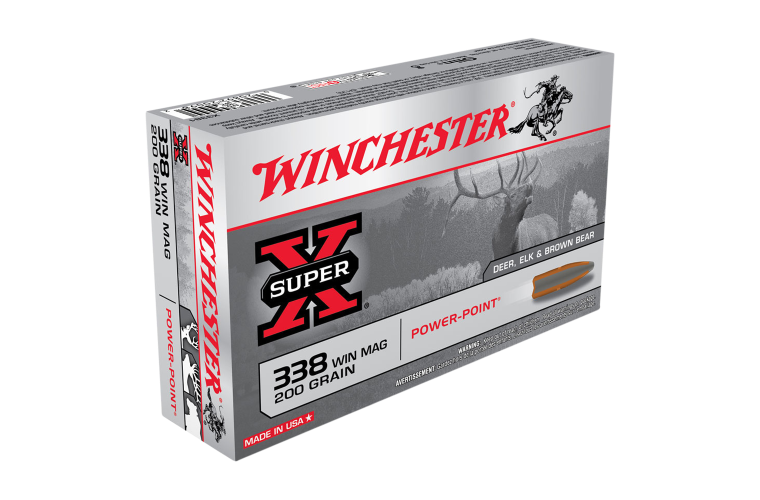 Winchester 338 Win Mag SP 200gr 2960FPS