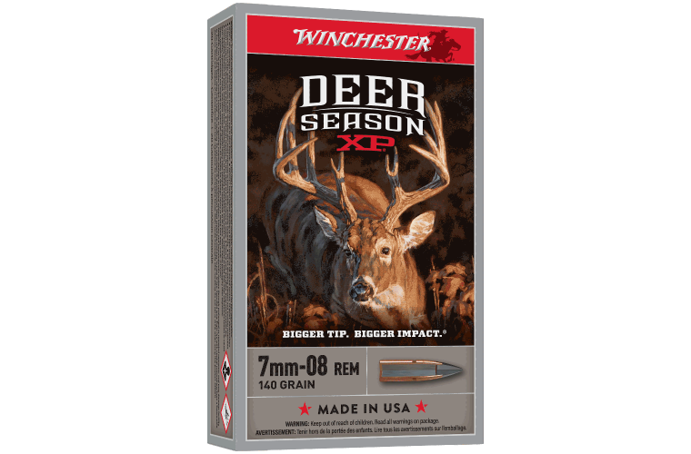 Winchester 7mm-08 XP 140gr 2800FPS