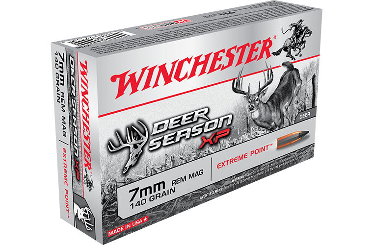 Winchester 7mm Rem Mag XP 140gr 3100FPS