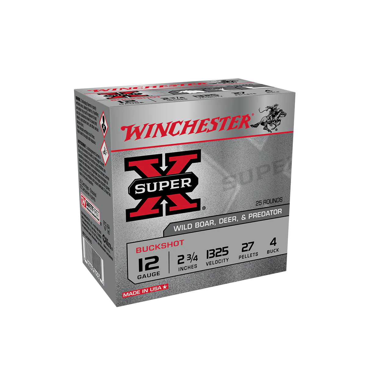 WINCHESTER 12G BUCKSHOT 4 BUCK