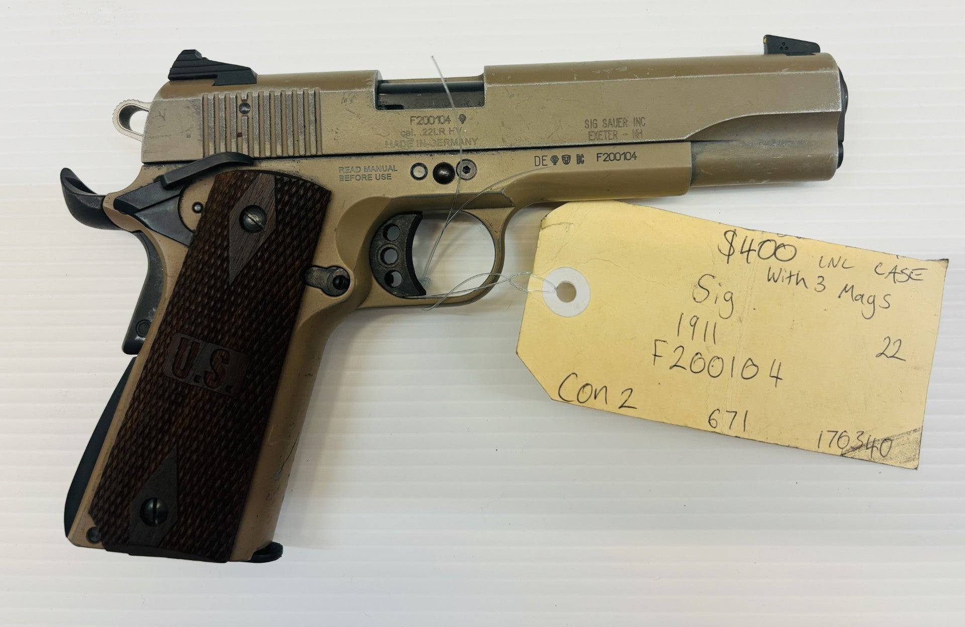 Sig 1911 .22