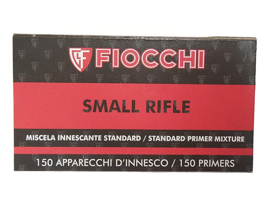 Fiocchi small rifle primers per 150