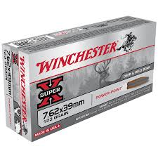 Winchester 7.62x39 SP 123gr 2365FPS