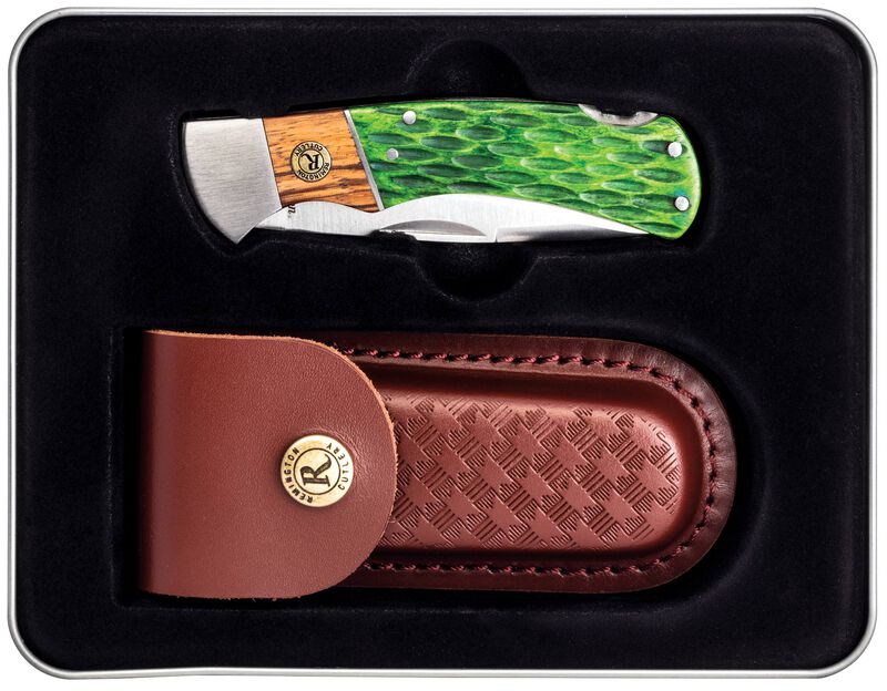 Rocky Mountain Elk Collector Set Fixed Blade Stainless Steel