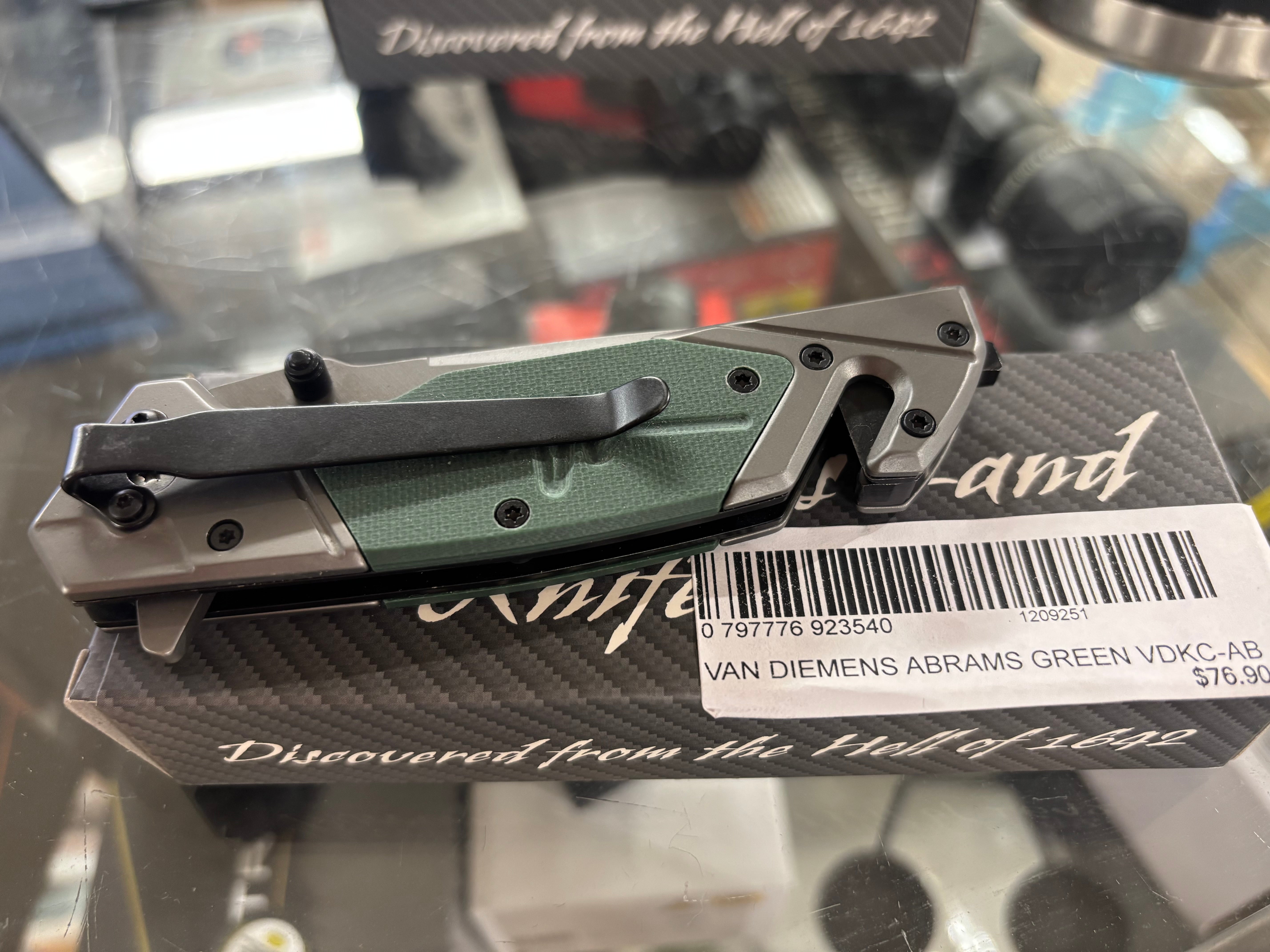 VAN DIEMENS PANZER GREEN VDKC-PANZER-GRE