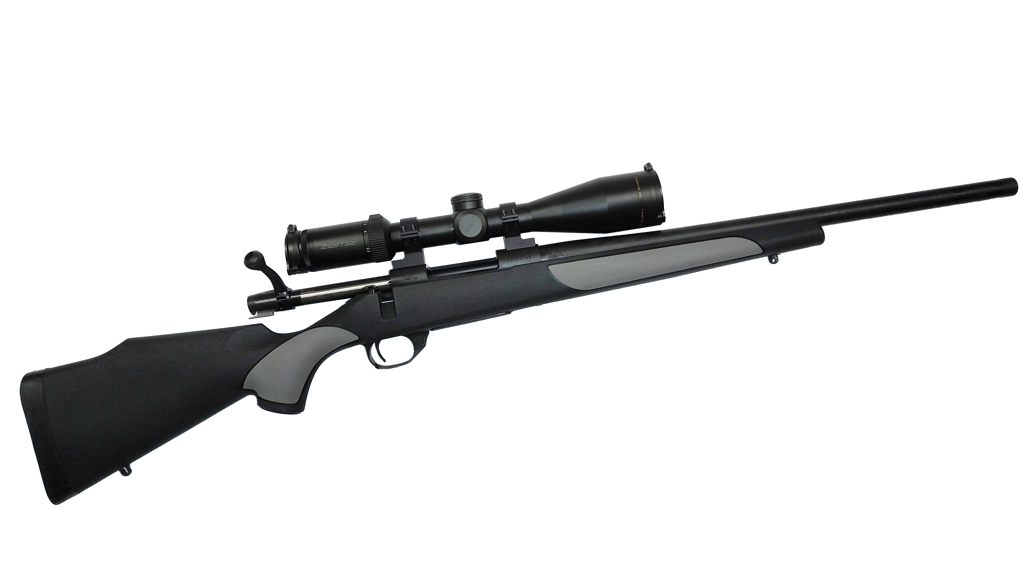 Weatherby Vanguard Heavy Blue 308 with ZeroTech Thrive HD 2.5-15x50 Scope