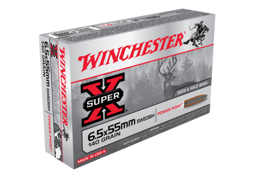 Winchester 6.5x55 SP 140gr 2550FPS