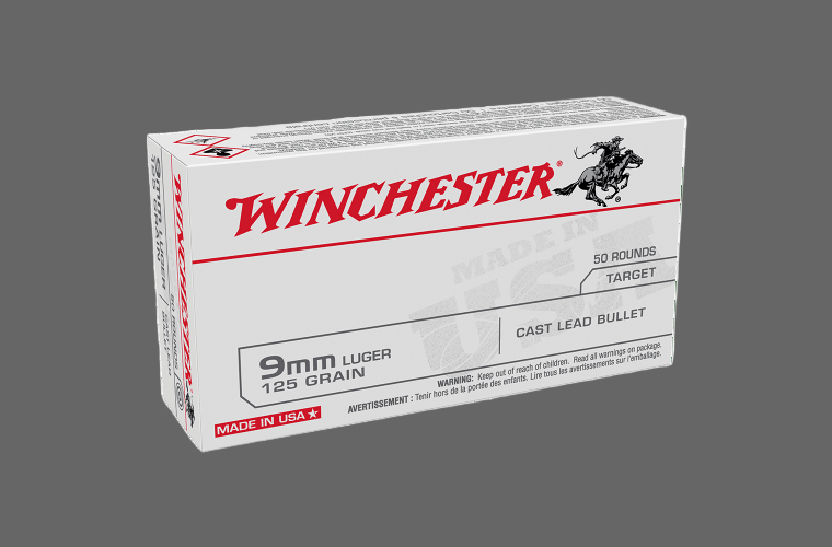 WINCHESTER 9MM 125 BULK PACK OF 500