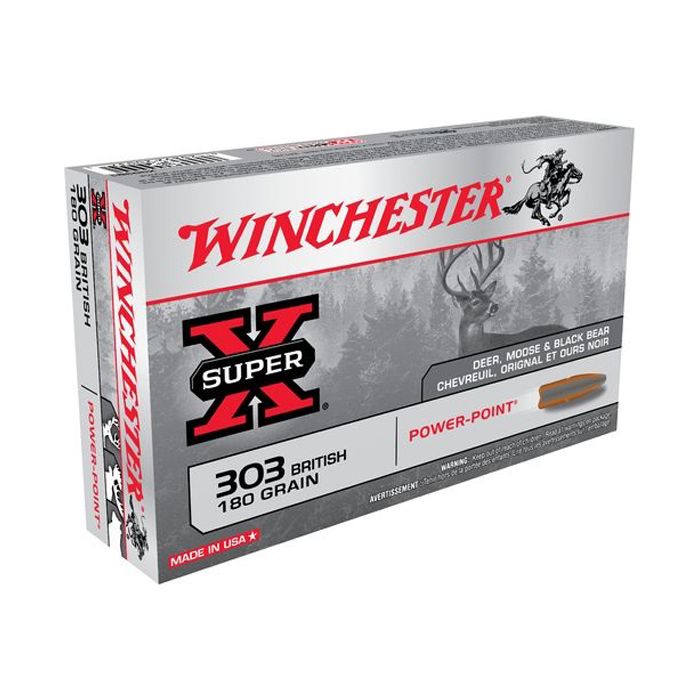 Winchester 303 Brit SP 180gr 2460FPS